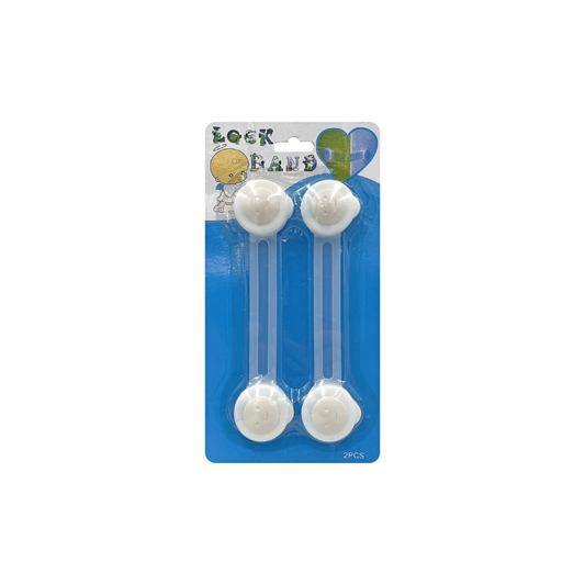 HOMie Προστατευτικά Ανοίγματος Ντουλαπιών Διαφανή 2τεμ