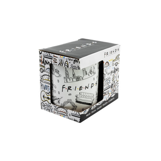 Stor Gift Box Κούπα Κεραμική Λευκή FRIENDS 325ml