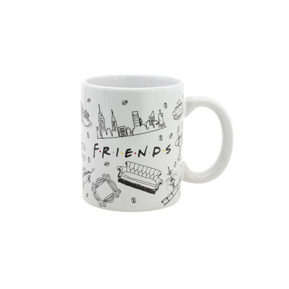 Stor Gift Box Κούπα Κεραμική Λευκή FRIENDS 325ml