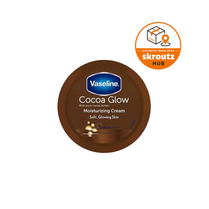 Vaseline Intensive Care Cocoa Glow Ενυδατικό Balm Σώματος με Βούτυρο Καριτέ για Ξηρές Επιδερμίδες 75ml