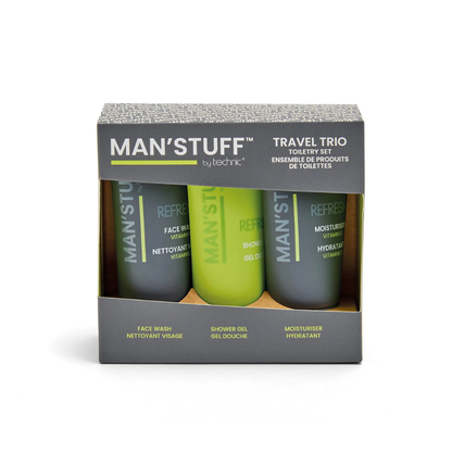 Man'Stuff Travel Trio - Σετ περιποίησης