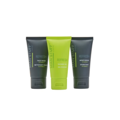 Man'Stuff Travel Trio - Σετ περιποίησης