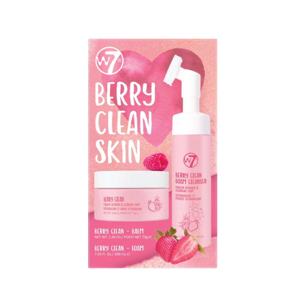 W7 Berry Clean Skin Duo Gift Set