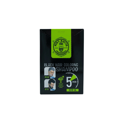 MEN’S MASTER Hair Coloring Shampoo Μαύρο 25ml