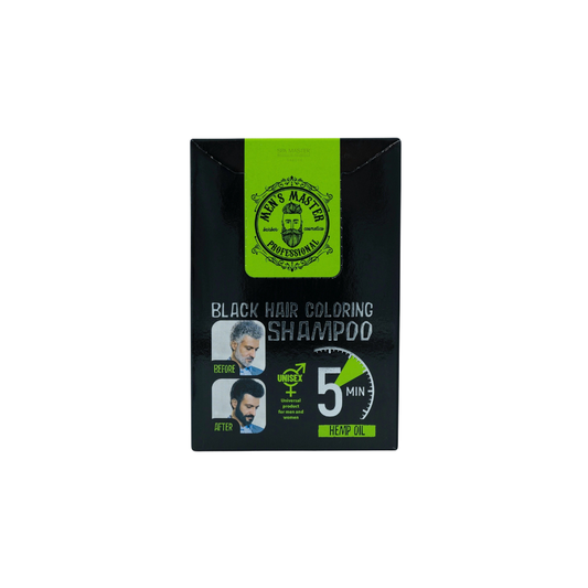 MEN’S MASTER Hair Coloring Shampoo Μαύρο 25ml