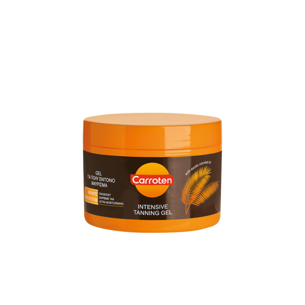 Carroten Intensive Tanning με Coconut Oil Gel Μαυρίσματος για το Σώμα 150ml