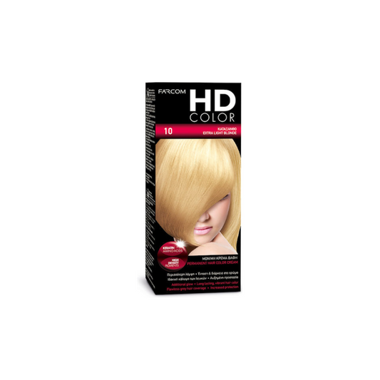 HD COLOR ΣΕΤ ΒΑΦΗΣ 60ML 10-ΚΑΤΑΞΑΝΘΟ