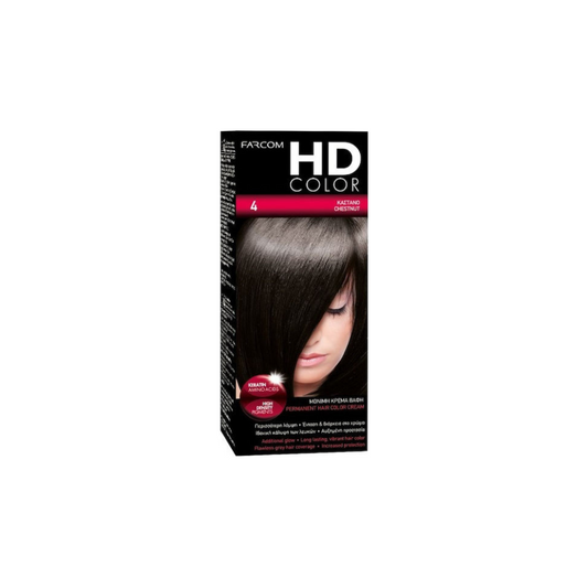 HD COLOR ΣΕΤ ΒΑΦΗΣ 60ML 4-ΚΑΣΤΑΝΟ
