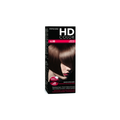 HD COLOR ΣΕΤ ΒΑΦΗΣ 60ML 6.88-ΣΟΚΟΛΑΤΙ