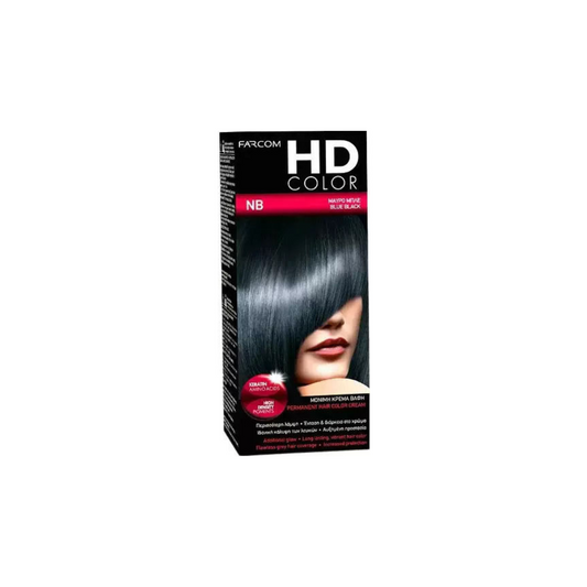 HD COLOR ΣΕΤ ΒΑΦΗΣ 60ML Ν/Β-ΜΑΥΡΟ ΜΠΛΕ