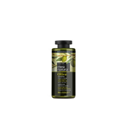 Mea Natura Olive Σαμπουάν Ενυδάτωσης & Λάμψης για Όλους τους Τύπους Μαλλιών 300ml