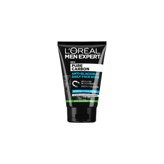 L'Oreal Men Expert Pure Charcoal Scrub Προσώπου 100ml