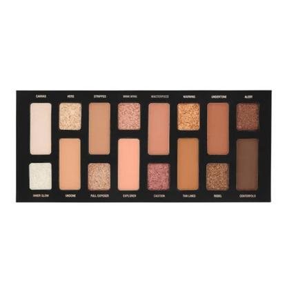 W7 Nudification Pressed Pigment Palette - Παλέτα για μάτια