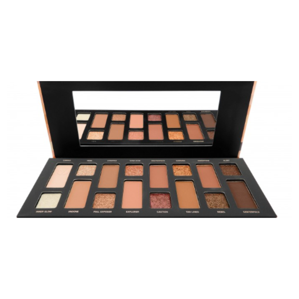 W7 Nudification Pressed Pigment Palette - Παλέτα για μάτια