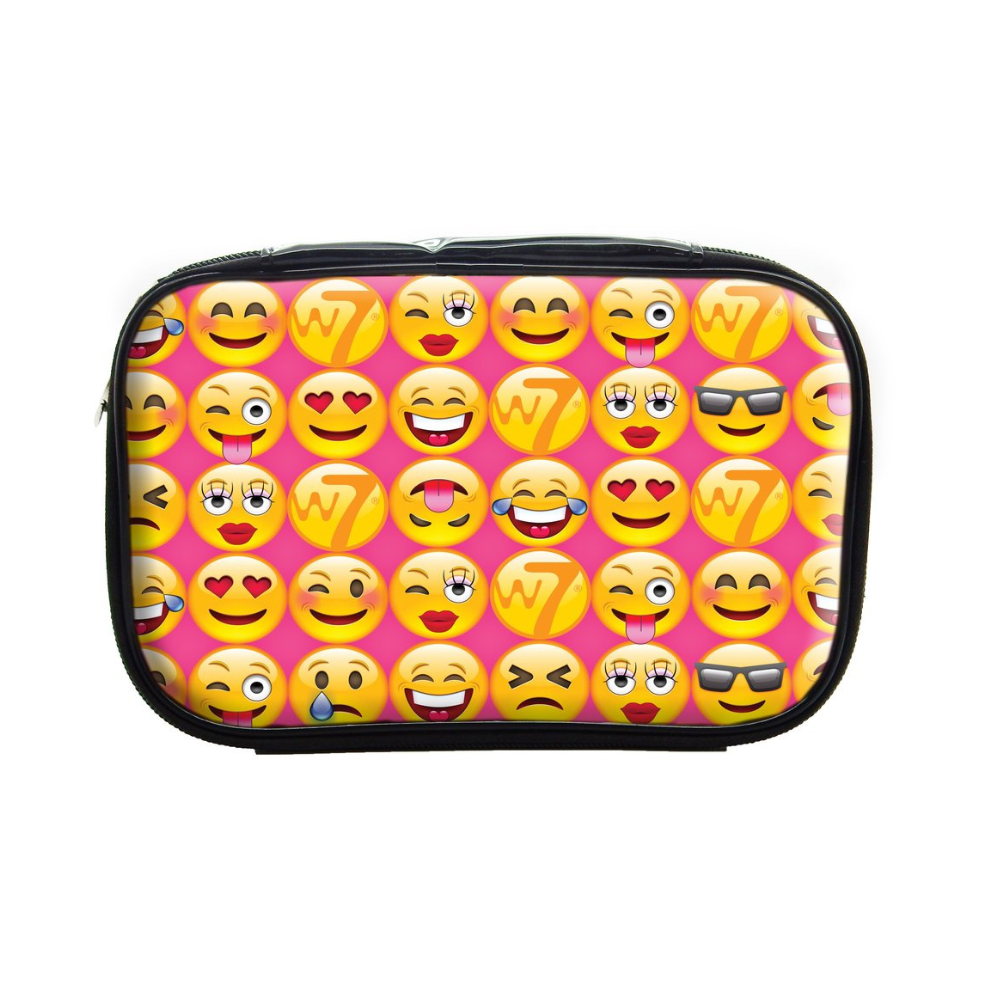 W7 PVC Emoji Cosmetics Bag