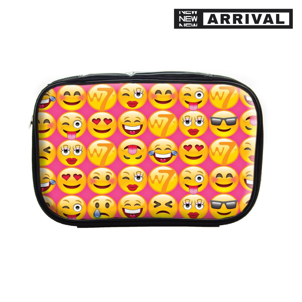 W7 PVC Emoji Cosmetics Bag