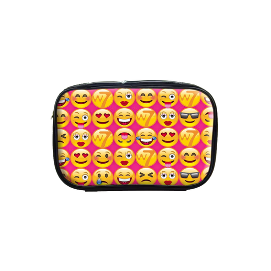 W7 PVC Emoji Cosmetics Bag Smile