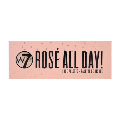 W7 Rose All Day Palette - Παλέτα για μάτια & ζυγωματικά