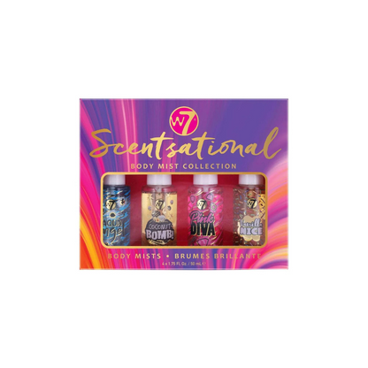 W7 Scentsational – Συλλογή Body Mist (4 x 50ml)