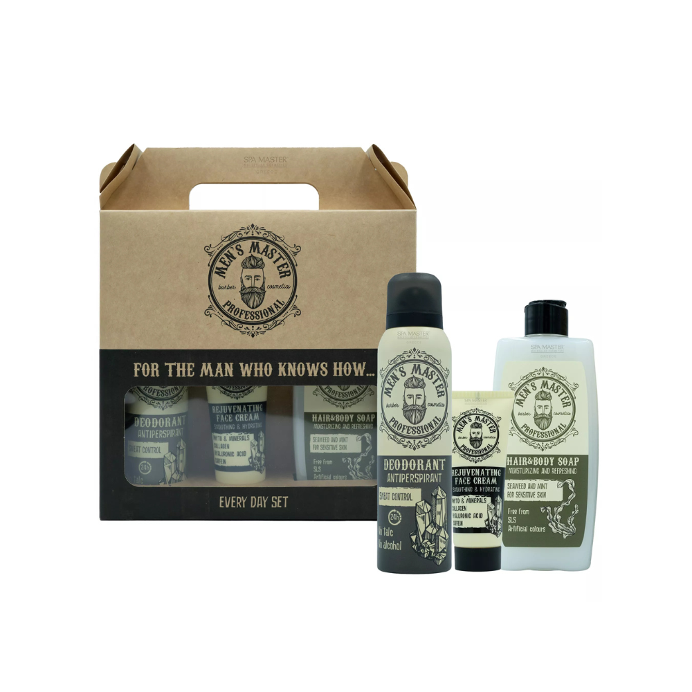 Σέτ Δώρου Men’s Master Every Day Set (Seaweed and Mint)