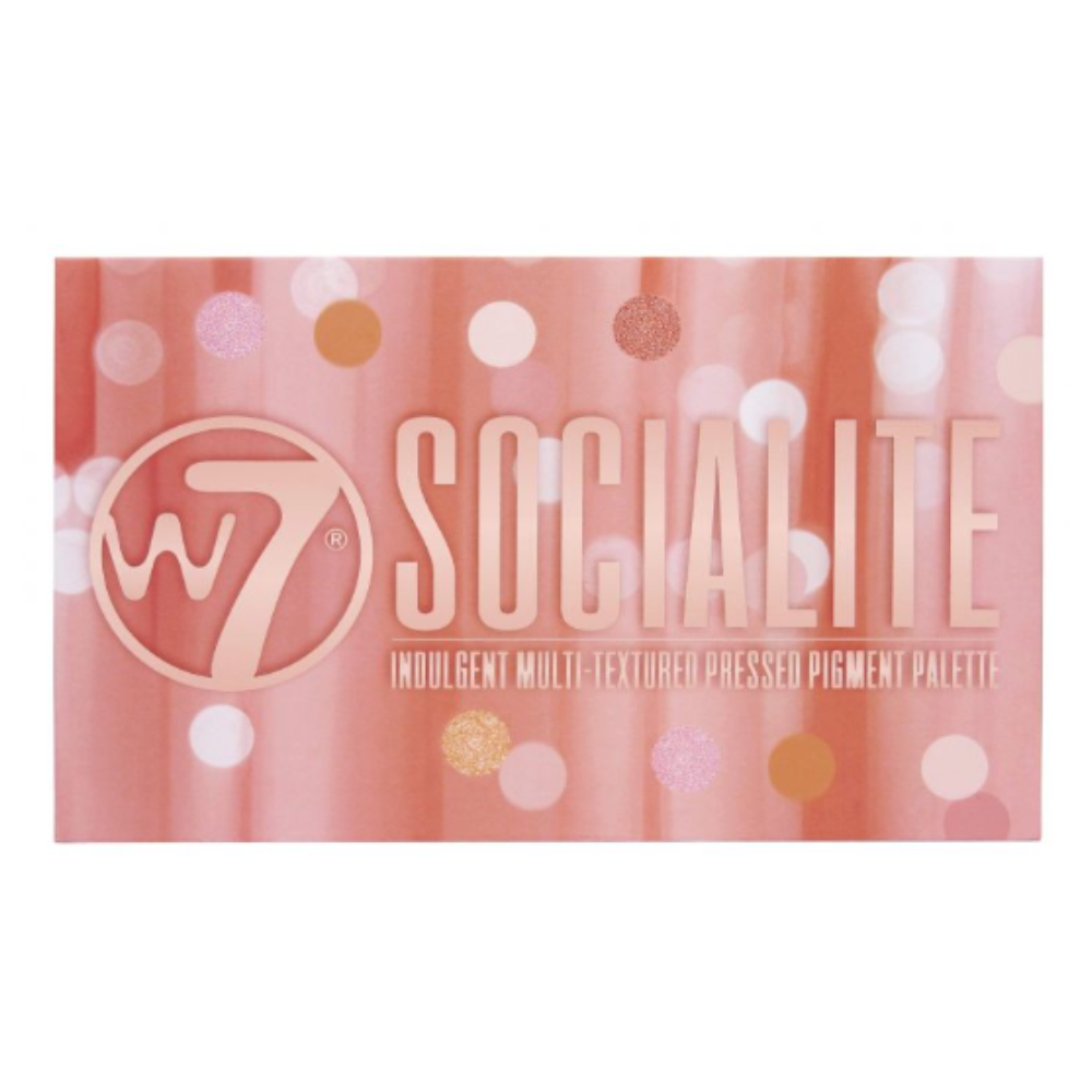 W7 Socialite Eyeshadow Palette - Παλέτα για μάτια