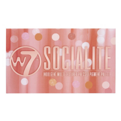 W7 Socialite Eyeshadow Palette - Παλέτα για μάτια