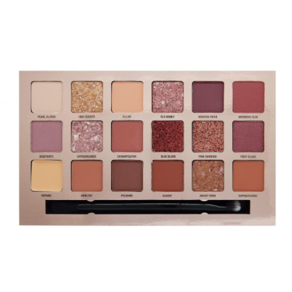 W7 Socialite Eyeshadow Palette - Παλέτα για μάτια