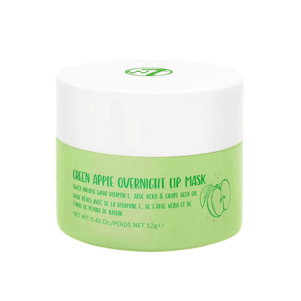 W7 Sweet Dreams Overnight Lip Mask Green Apple