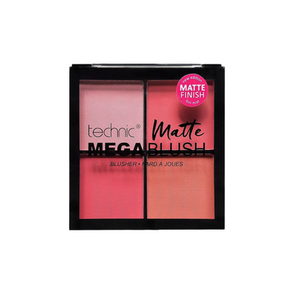 Technic Mega Matte Blush - Παλέτα Ρουζ 4 Αποχρώσεων