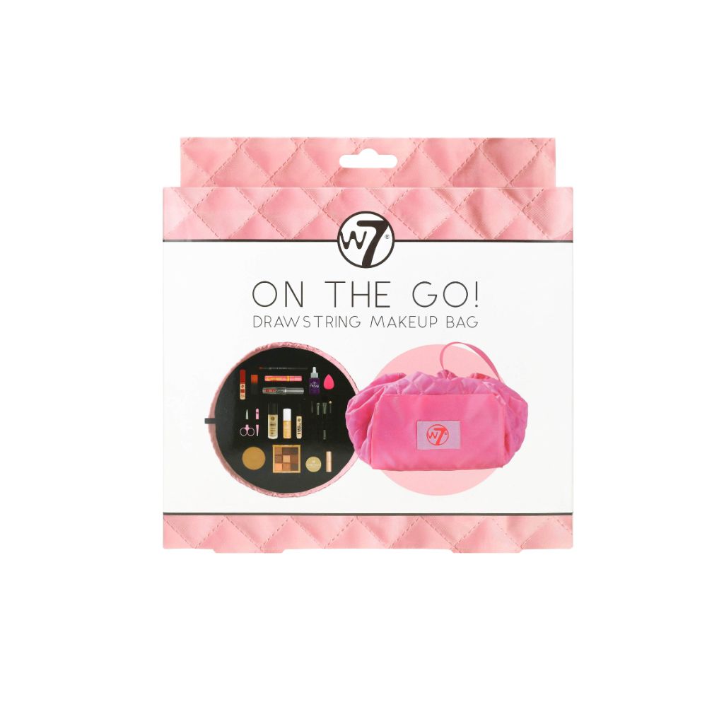 W7  - On The Go Drawstring Makeup Bag