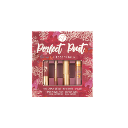 W7 Gift Set Perfect Pout Lip Essentials Set