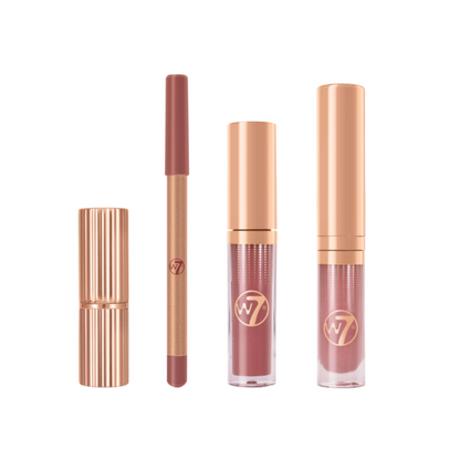 W7 Gift Set Perfect Pout Lip Essentials Set