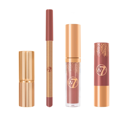 W7 Gift Set Perfect Pout Lip Essentials Set