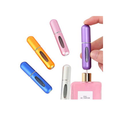 Φιαλίδιο ταξιδιού επαναγεμιζόμενο αρώματος 5 ml κόκκινο