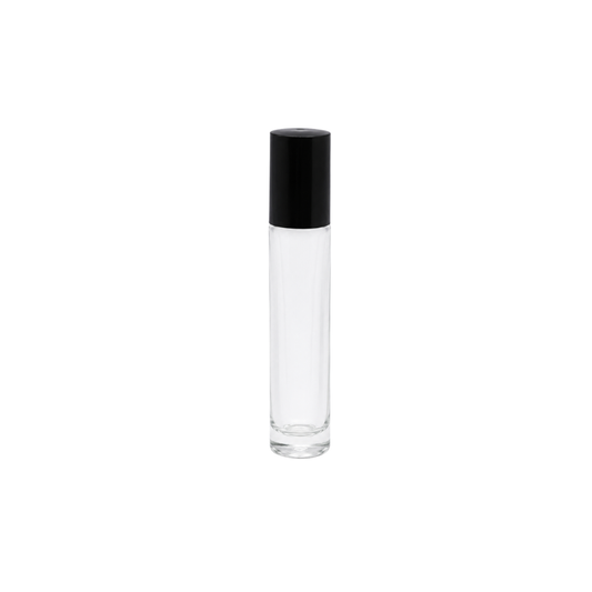 Roll on 12 ml ματ με μαύρο καπάκι
