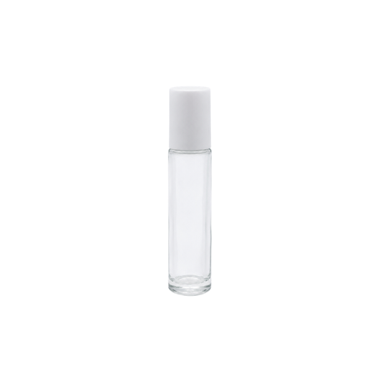 Roll on 12 ml ματ με άσπρο καπάκι