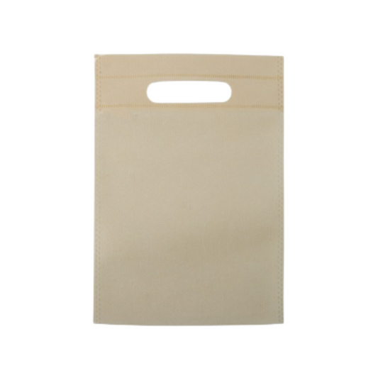 Τσάντα non woven με χειρολαβή 220x320 mm σε χρώμα μπεζ